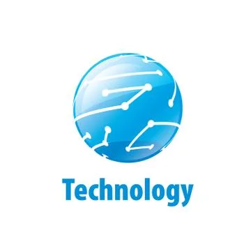 Vector logo globe Illustrazione stock