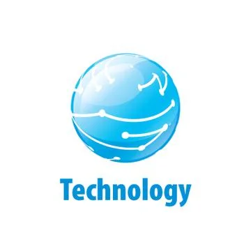 Vector logo globe Illustrazione stock