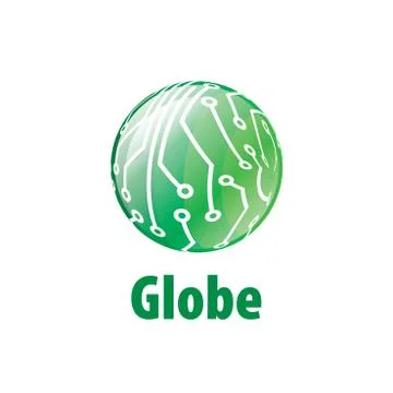Vector logo globe イラスト素材