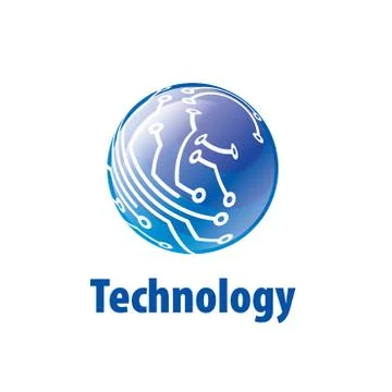 Vector logo globe Stock Illustration