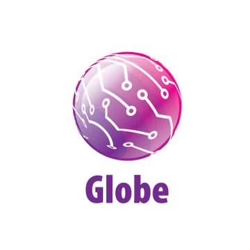 Vector logo globe イラスト素材