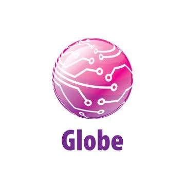 Vector logo globe イラスト素材