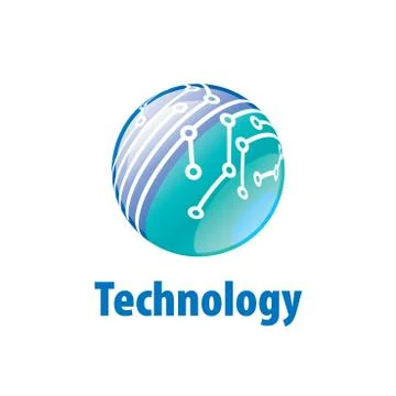 Vector logo globe Stock Illustration