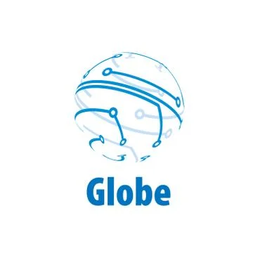Vector logo globe 스톡 일러스트