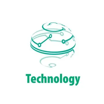 Vector logo globe Stock Illustration