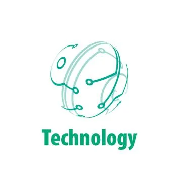 Vector logo globe Stock Illustration