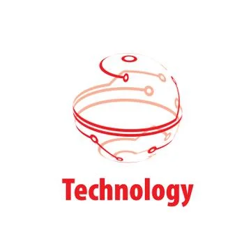 Vector logo globe Illustrazione stock