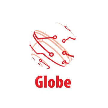 Vector logo globe 스톡 일러스트