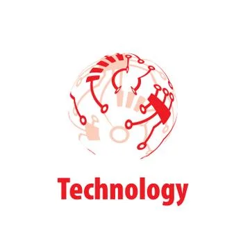 Vector logo globe Illustrazione stock