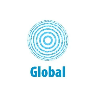 Vector logo globe 스톡 일러스트