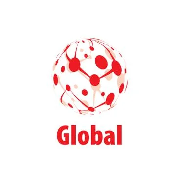Vector logo globe イラスト素材