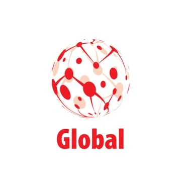 Vector logo globe イラスト素材