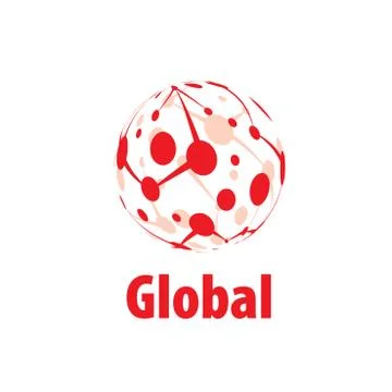 Vector logo globe 스톡 일러스트