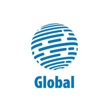 Vector logo globe 스톡 일러스트