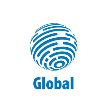 Vector logo globe イラスト素材