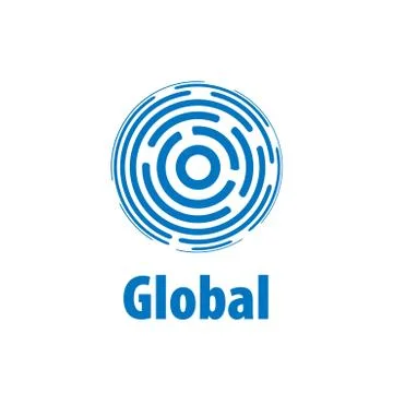 Vector logo globe イラスト素材