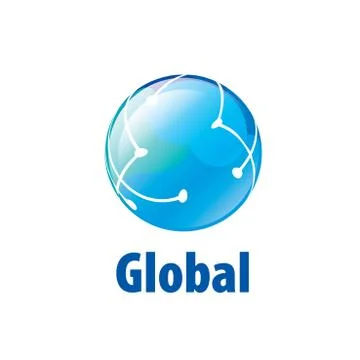 Vector logo globe 스톡 일러스트
