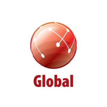 Vector logo globe イラスト素材