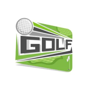 Vector logo for golf Stock Illustration