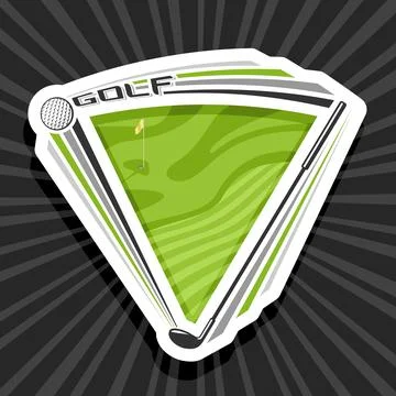 Vector logo for Golf Sport Stock Illustration