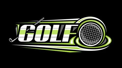 Vector logo for Golf Sport Illustration