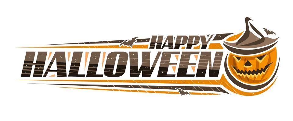 Vector logo for Halloween Stockillustratie