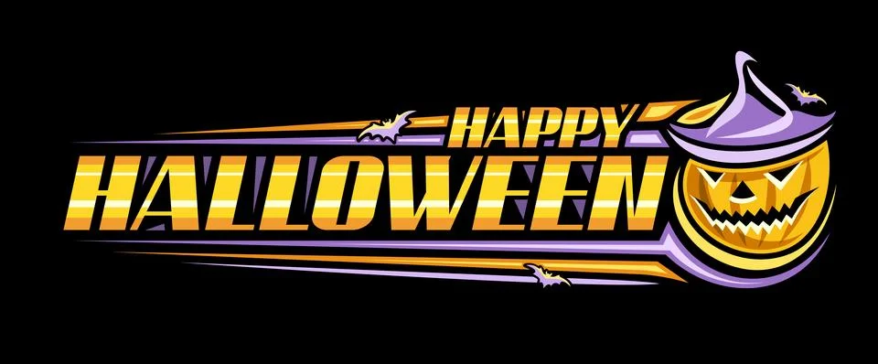 Vector logo for Halloween Иллюстрация