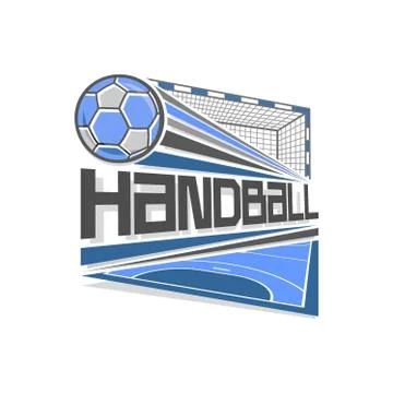 Vector logo for handball Stock Illustration