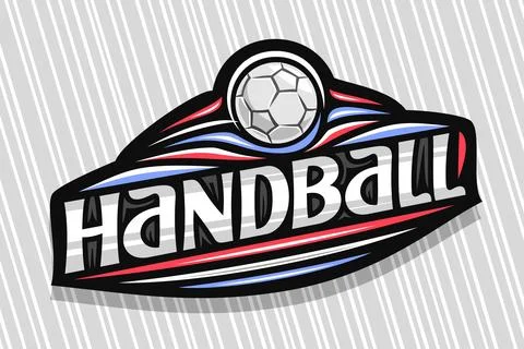 Vector logo for Handball Stock Illustration