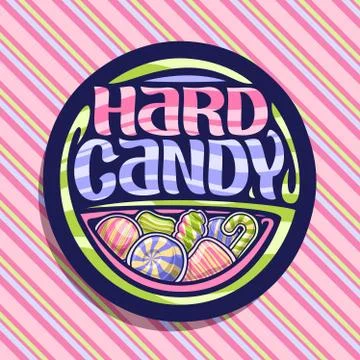 Vector logo for Hard Candy Stock Illustration
