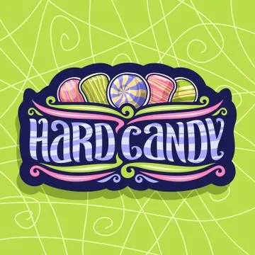 Vector logo for Hard Candy Stock Illustration
