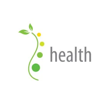 Vector logo health Stock Illustration
