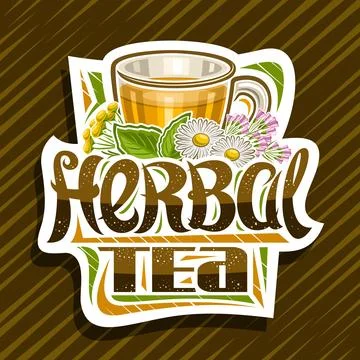 Vector logo for Herbal Tea Stock Illustration