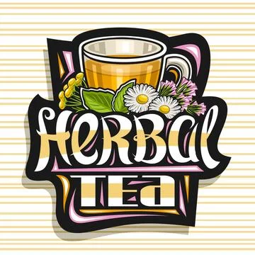 Vector logo for Herbal Tea Stock-Illustration
