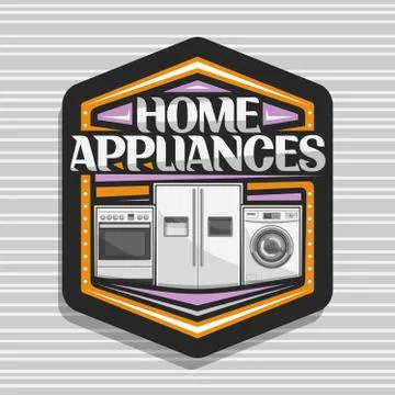 Vector logo for Home Appliances Stock-Illustration