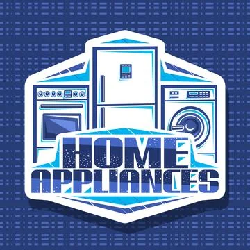 Vector logo for Home Appliances Stock Illustration