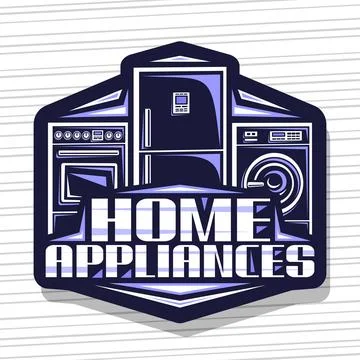 Vector logo for Home Appliances Stock Illustration
