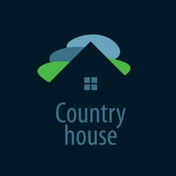 Vector logo house Stock Illustration