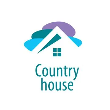 Vector logo house Stock Illustration