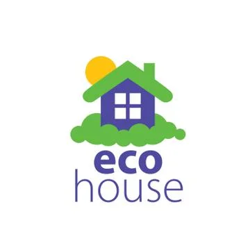 Vector logo house Stock Illustration
