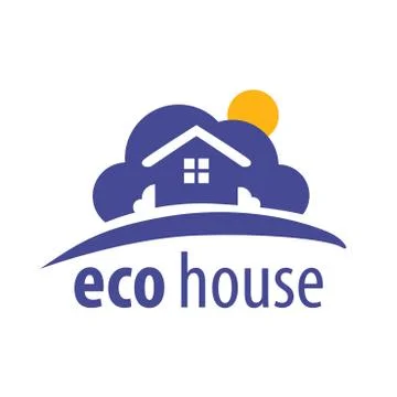 Vector logo house Stock Illustration