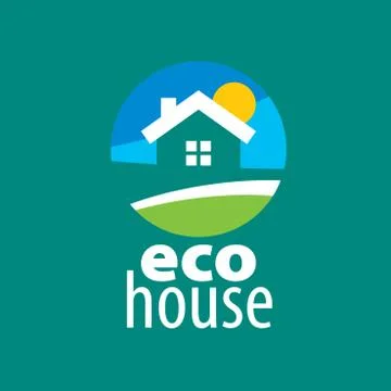 Vector logo house Stock Illustration
