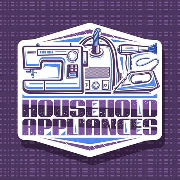 Vector logo for Household Appliances Stock Illustration
