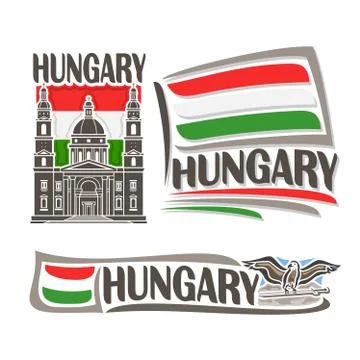 Vector logo for Hungary Stock Illustration