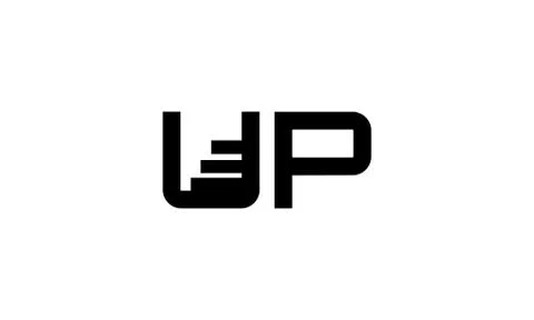 Up vector logo image Stock Illustration