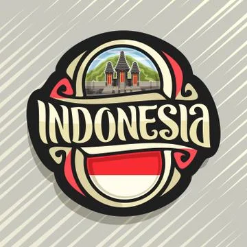 Vector logo for Indonesia Stock Illustration