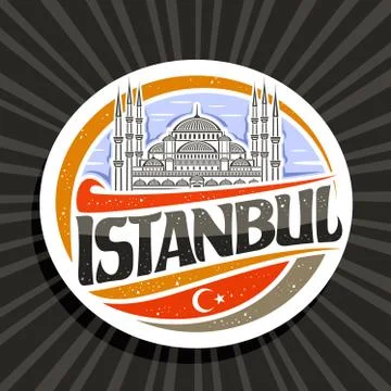 Vector logo for Istanbul Illustrazione stock