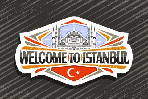 Vector logo for Istanbul Stock-Illustration