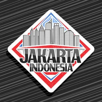 Vector logo for Jakarta Stock Illustration