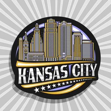 Vector logo for Kansas City Stock Illustration